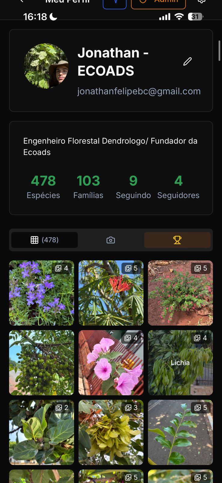 Perfil do Usuário